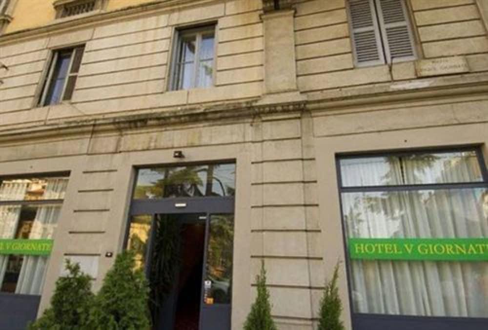 Hotel Cinque Giornate Milán Exteriér fotografie